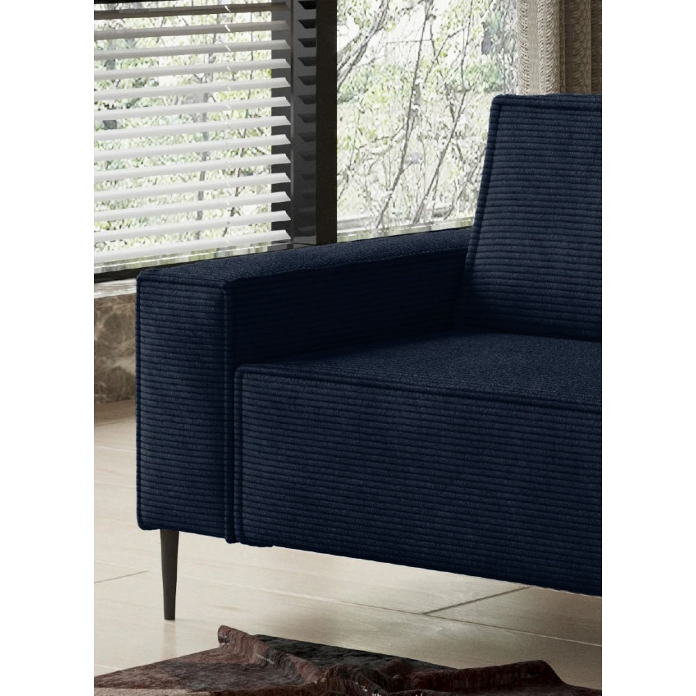 Καναπές Martin διθέσιος-Mple Skouro 240x103x73