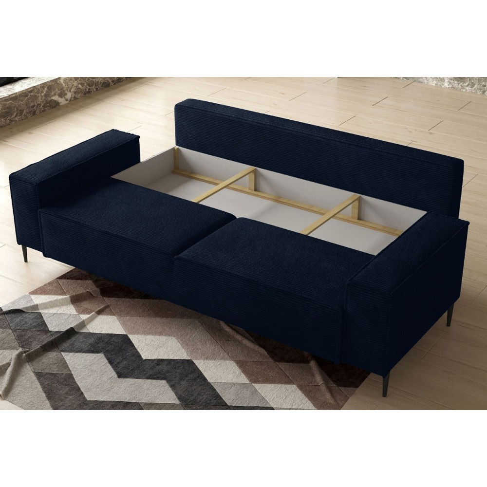 Καναπές Martin διθέσιος-Mple Skouro 240x103x73