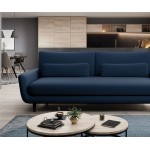 Καναπές Sirano διθέσιος-Mple Skouro 230x107x73