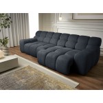 Καναπές Chenille τριθέσιος-Anthraki