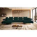 Γωνιακός καναπές Magnito Plus-Prasino-Αριστερή