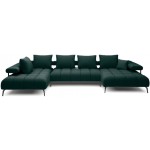 Γωνιακός καναπές Magnito Plus-Prasino-Αριστερή