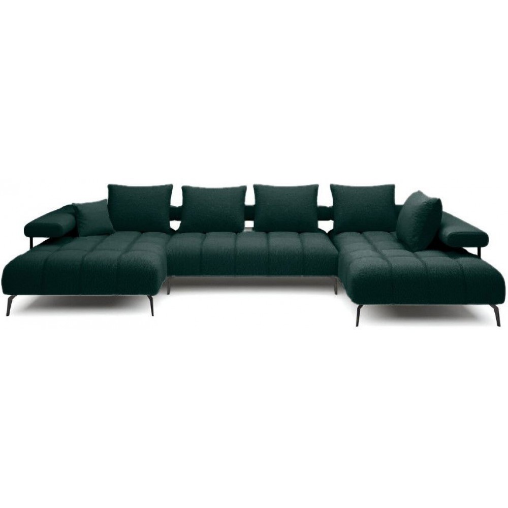 Γωνιακός καναπές Magnito Plus-Prasino-Δεξιά