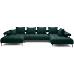 Γωνιακός καναπές Magnito Plus-Prasino-Δεξιά
