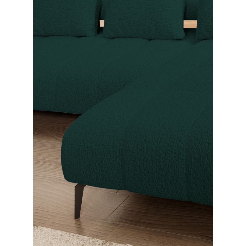 Γωνιακός καναπές Magnito Plus-Prasino-Δεξιά