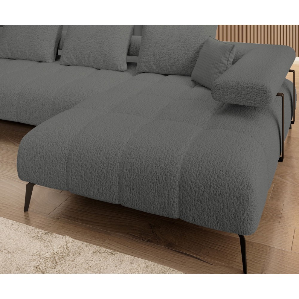 Γωνιακός καναπές Magnito Plus-Gkri-Αριστερή