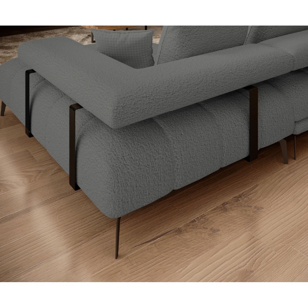 Γωνιακός καναπές Magnito Plus-Gkri-Αριστερή