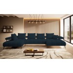 Γωνιακός καναπές Magnito Plus-Gkri Skouro-Αριστερή