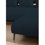 Γωνιακός καναπές Magnito Plus-Gkri Skouro-Αριστερή