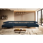 Γωνιακός καναπές Magnito Plus-Gkri Skouro-Δεξιά