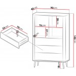 Μπουφές ψηλός Marly Reg