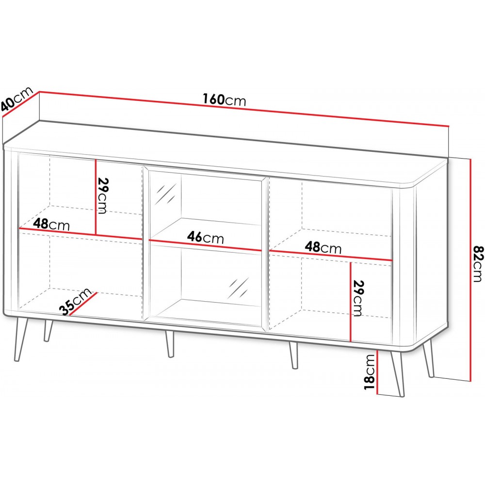 Μπουφές Marly Reg Ι-Mauro