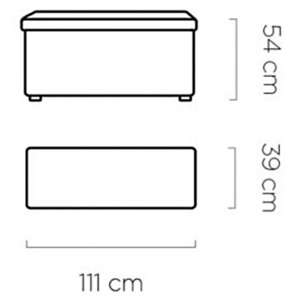 Αποθηκευτικό σκαμπό Lica-Ekrou