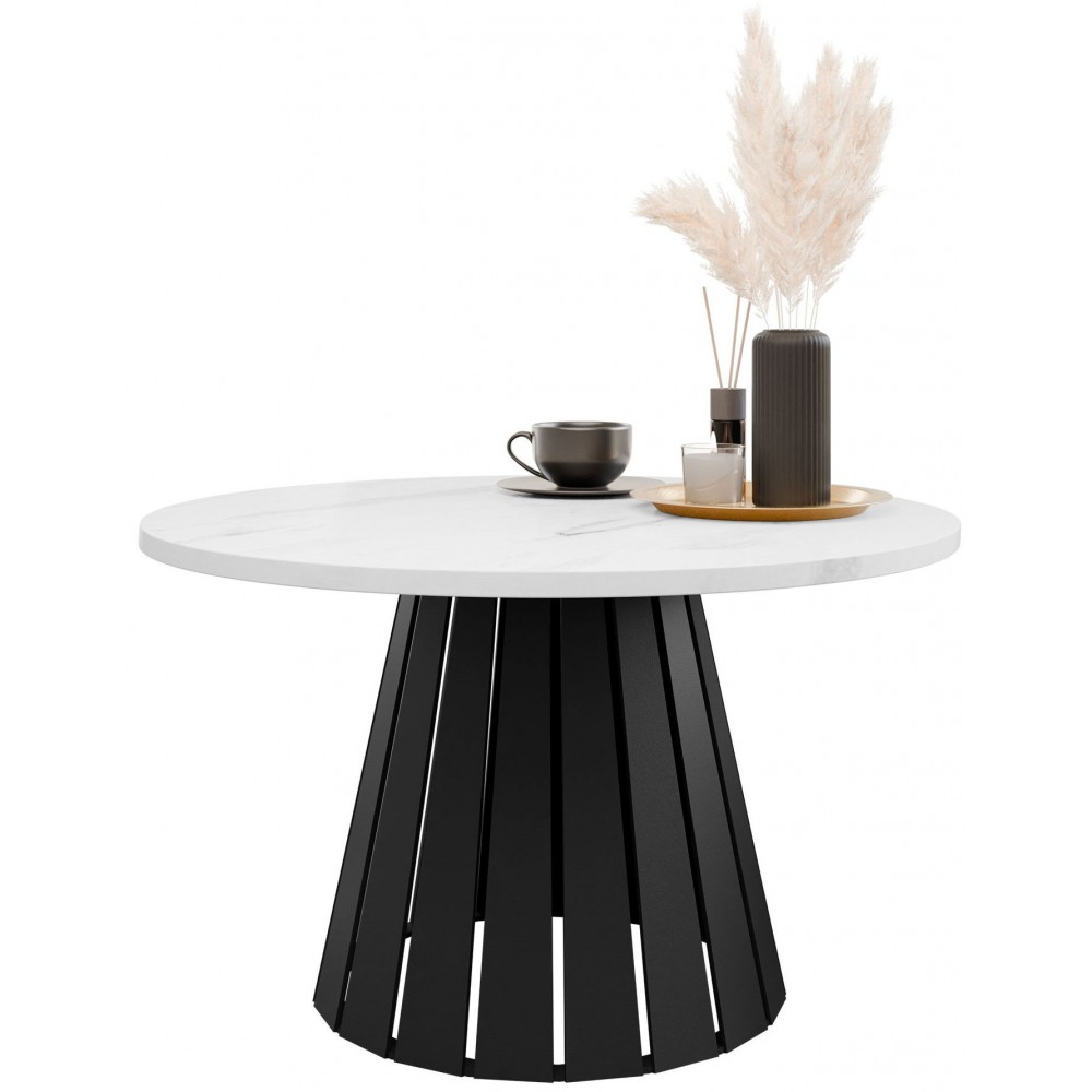 Τραπεζάκι σαλονιού Circolo-Leuko Marmaro