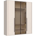 Ντουλάπα Dutchess τετράφυλλη 2 glass