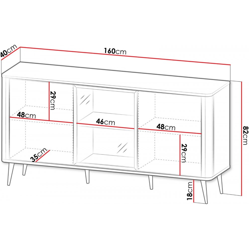 Μπουφές Marly Reg Ι-Kafe
