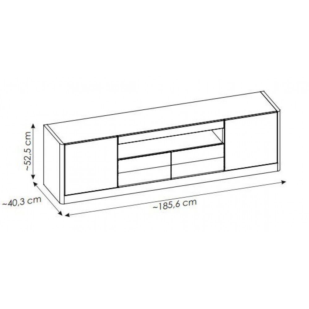Έπιπλο τηλεόρασης Calma