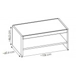 Τραπεζάκι σαλονιού Calma