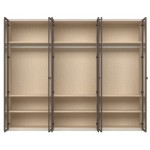 Ντουλάπα Dutchess εξάφυλλη glass