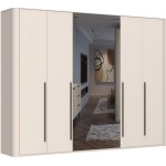 Ντουλάπα Dutchess εξάφυλλη mirror 288x56x225