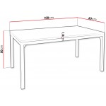 Τραπεζάκι σαλονιού Mocca I-Leuko Marmaro