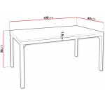 Τραπεζάκι σαλονιού Mocca I 100x60x50