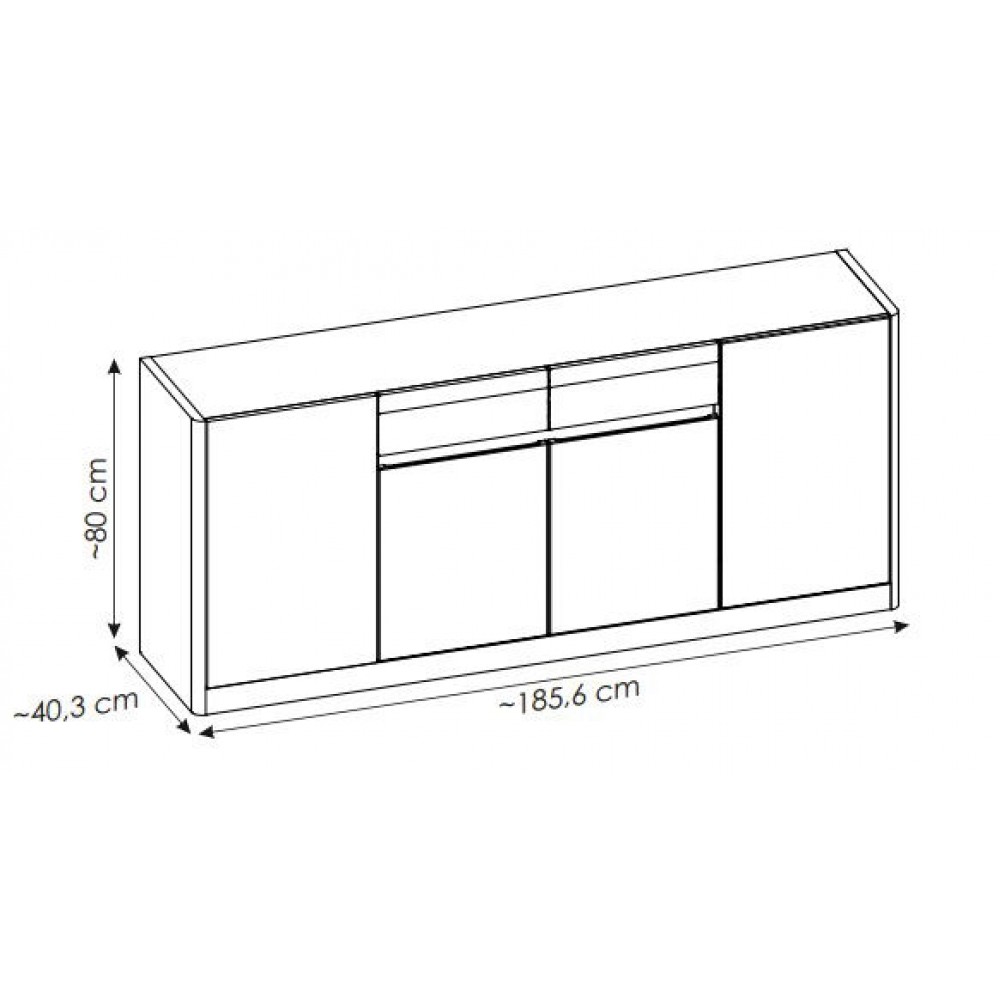 Μπουφές Calma Plus