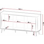 Μπουφές Marly Reg II-Mauro
