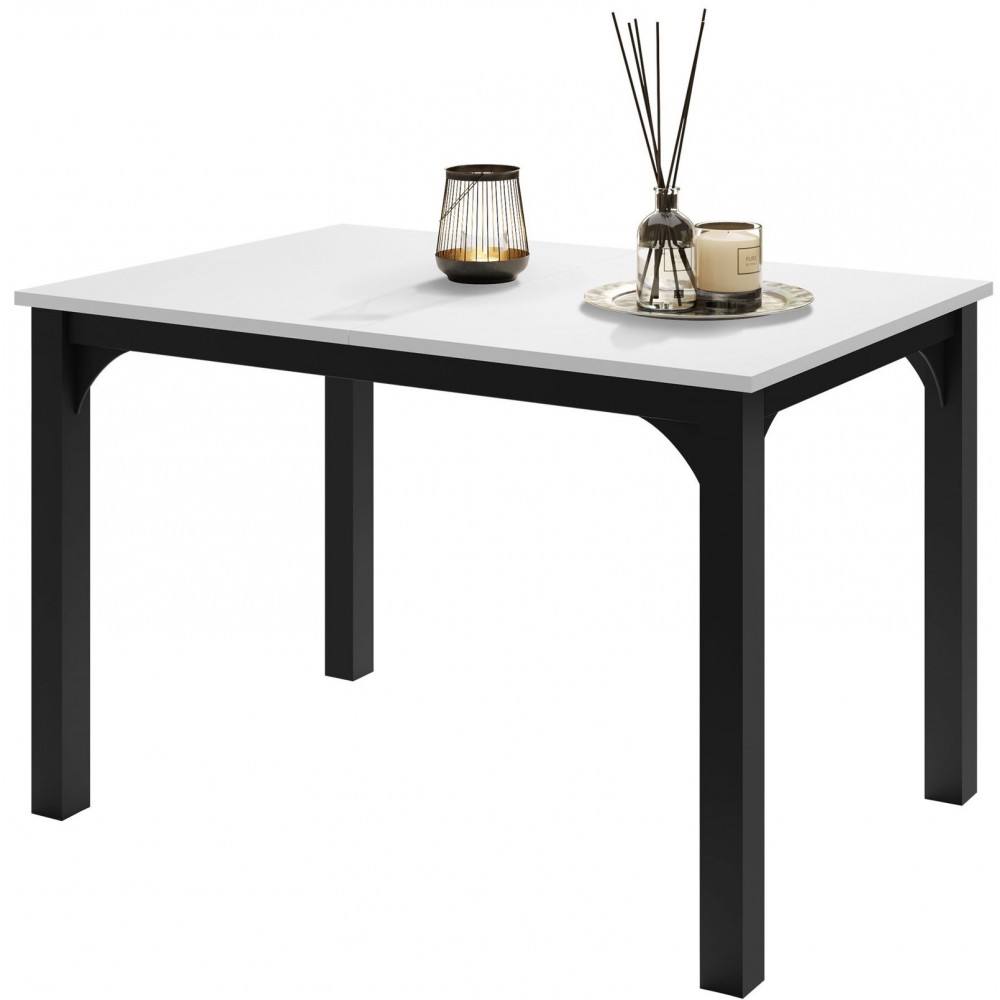 Επεκτεινόμενο τραπέζι Focus -Leuko-Μήκος: 120 εκ.