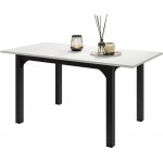 Επεκτεινόμενο τραπέζι Focus -Leuko-Μήκος: 120 εκ.