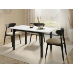 Επεκτεινόμενο τραπέζι Focus -Leuko-Μήκος: 120 εκ.