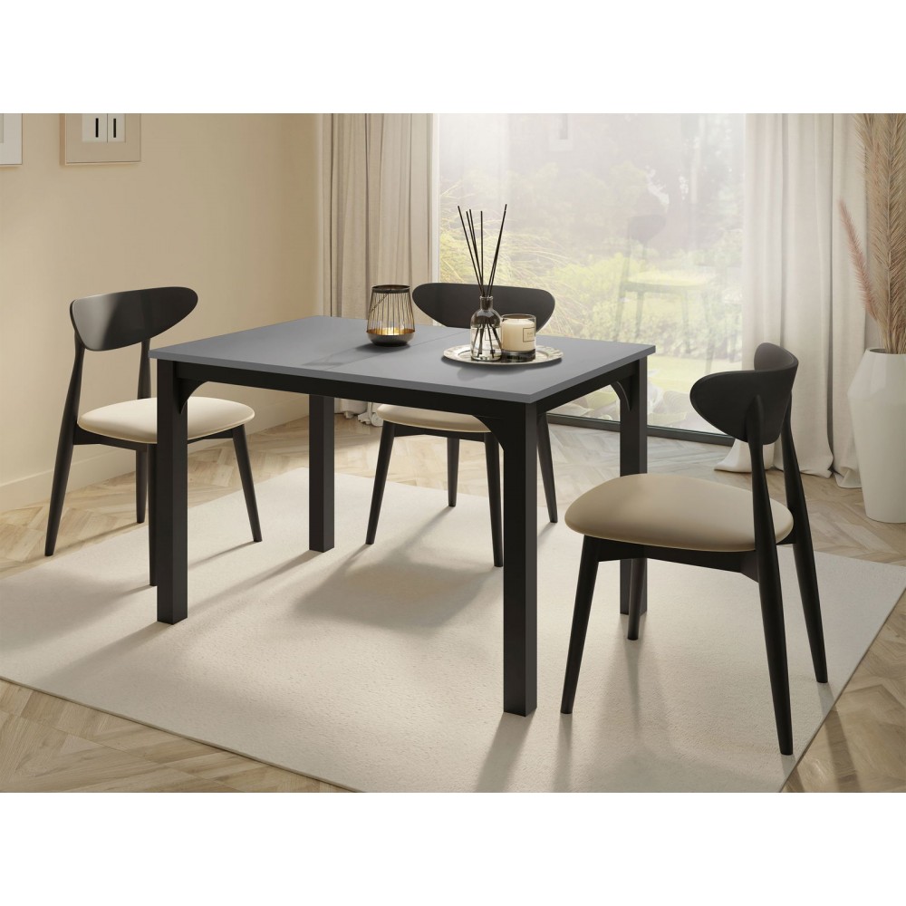 Επεκτεινόμενο τραπέζι Focus -Gkri-Μήκος: 120 εκ.