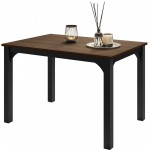 Επεκτεινόμενο τραπέζι Focus -Tobacco-Μήκος: 120 εκ.