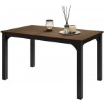 Επεκτεινόμενο τραπέζι Focus -Tobacco-Μήκος: 140 εκ.