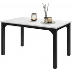 Επεκτεινόμενο τραπέζι Focus -Leuko Marmaro-Μήκος: 140 εκ.