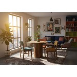 Τραπέζι Avenia-Διάμετρος: 90 εκ.