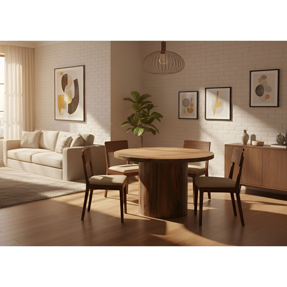 Τραπέζι Avenia-Διάμετρος: 120 εκ.