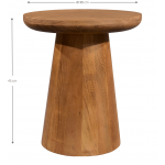 Βοηθητικό τραπεζάκι Isolde-Ύψος: 45 εκ.