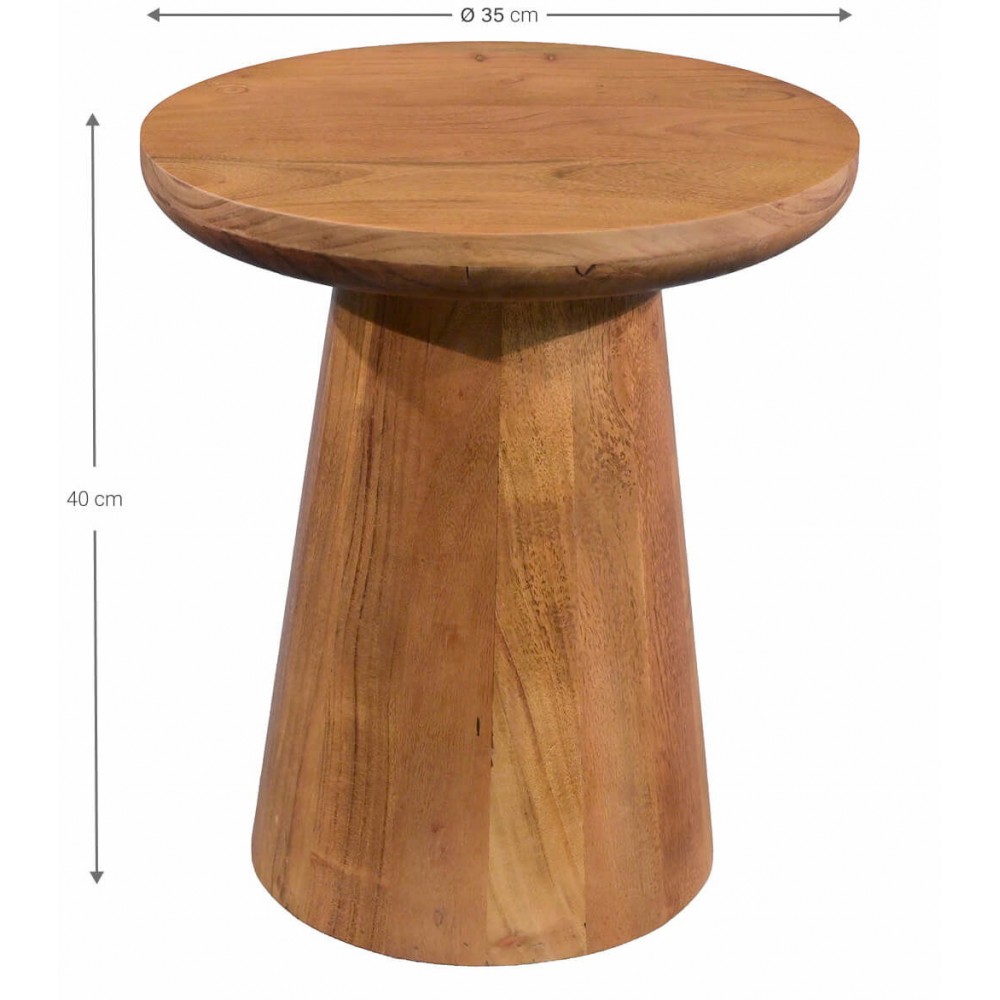 Βοηθητικό τραπεζάκι Isolde-Ύψος: 40 εκ.