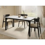 Επεκτεινόμενο τραπέζι Focus plus-Leuko Marmaro