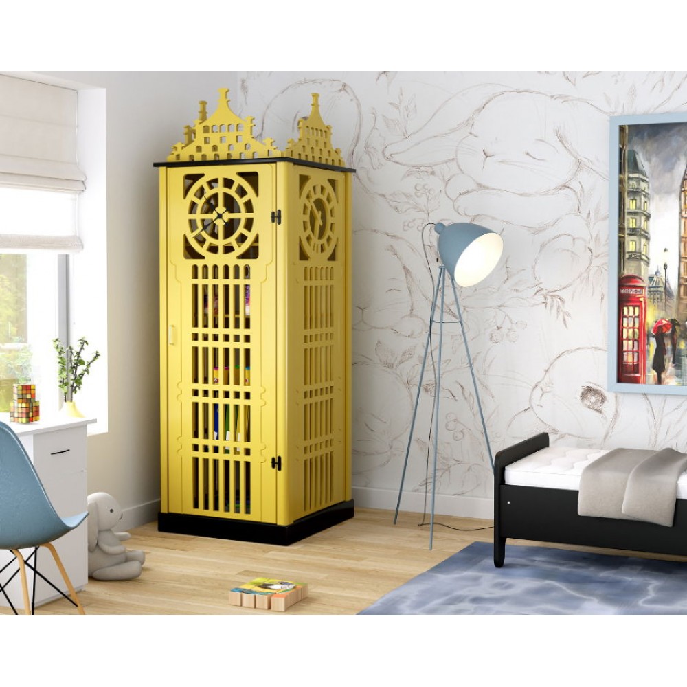 Ντουλάπα Big Ben μονόφυλλη