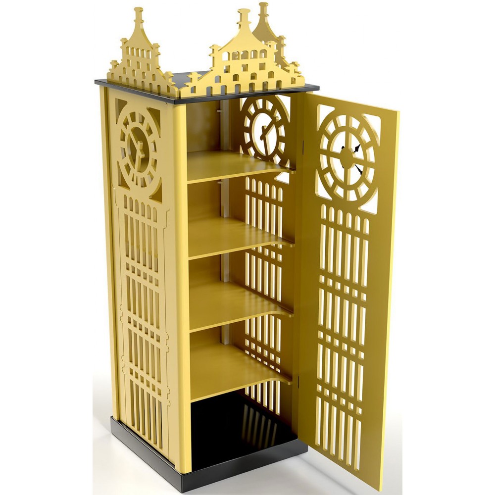 Ντουλάπα Big Ben μονόφυλλη