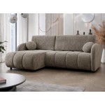 Γωνιακός καναπές Zara-Gkri Skouro