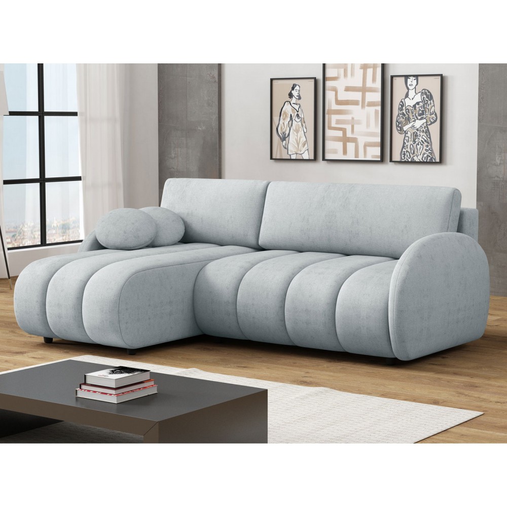 Γωνιακός καναπές Zara-Gkri Anoixto