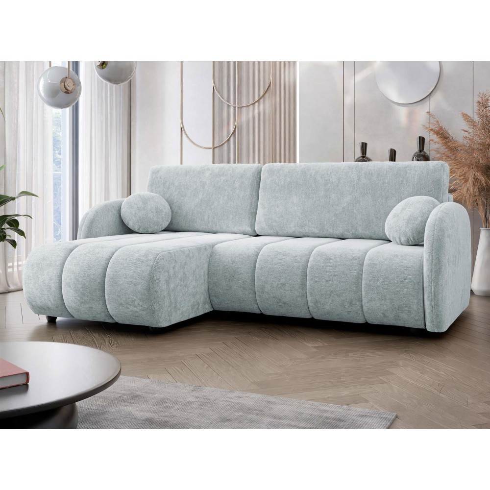 Γωνιακός καναπές Zara-Gkri Anoixto