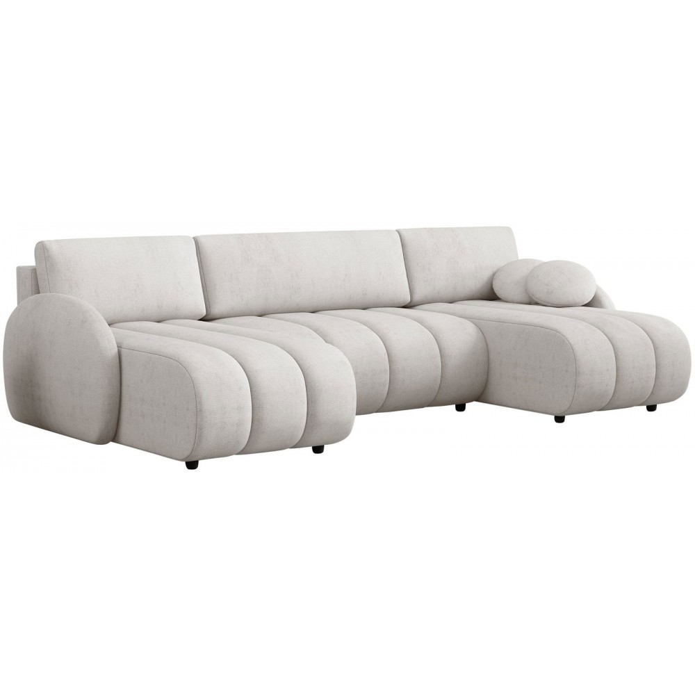 Γωνιακός καναπές Zara U-Beige