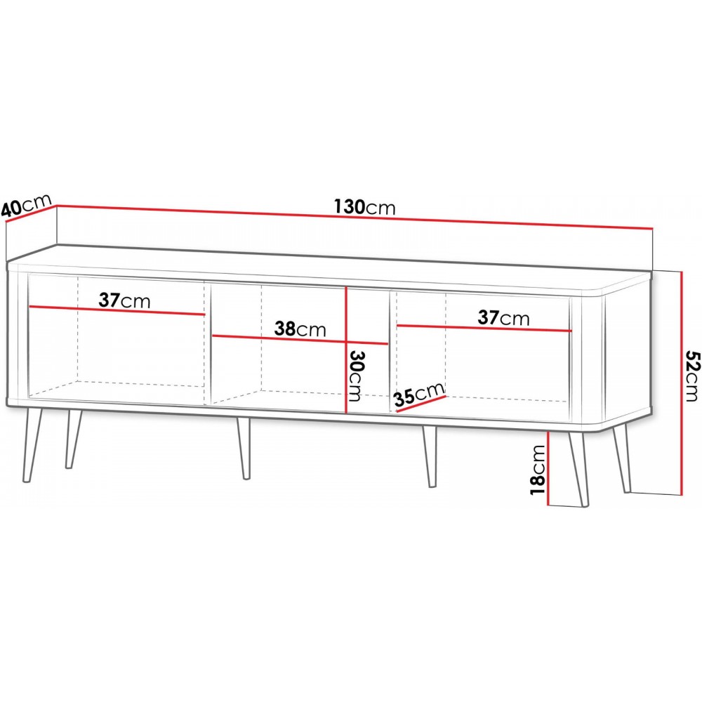 Έπιπλο τηλεόρασης Marly Reg mini-Mauro