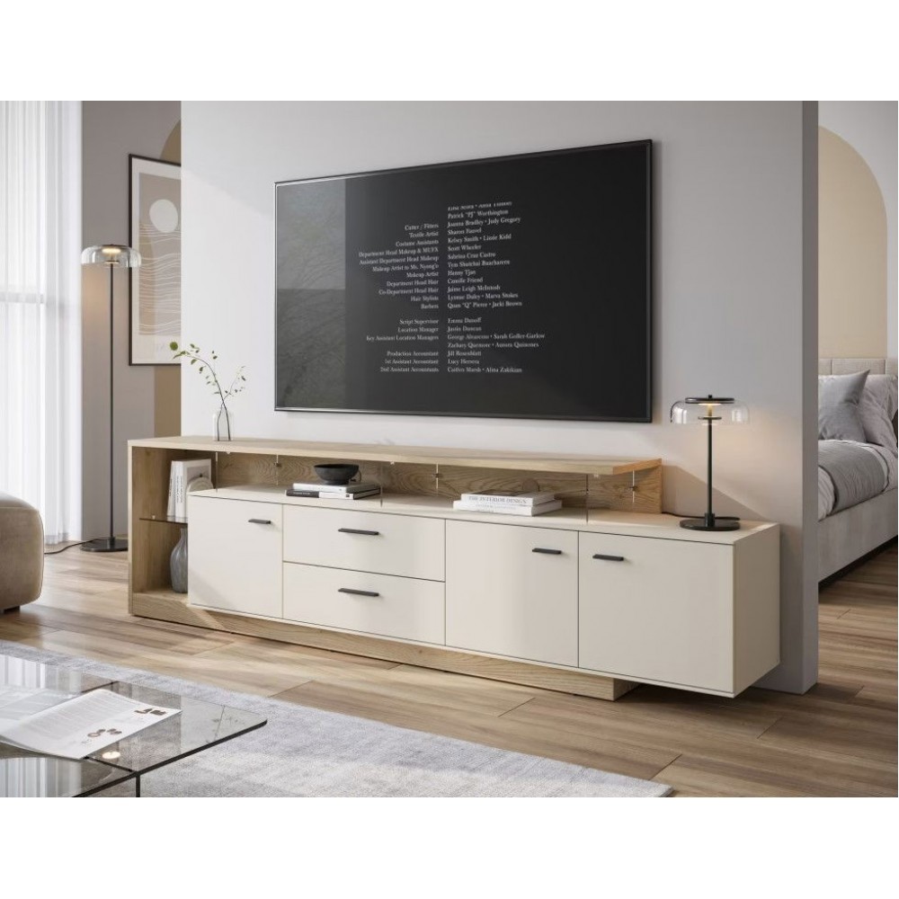 Έπιπλο τηλεόρασης Angolo Plus-Cashmere