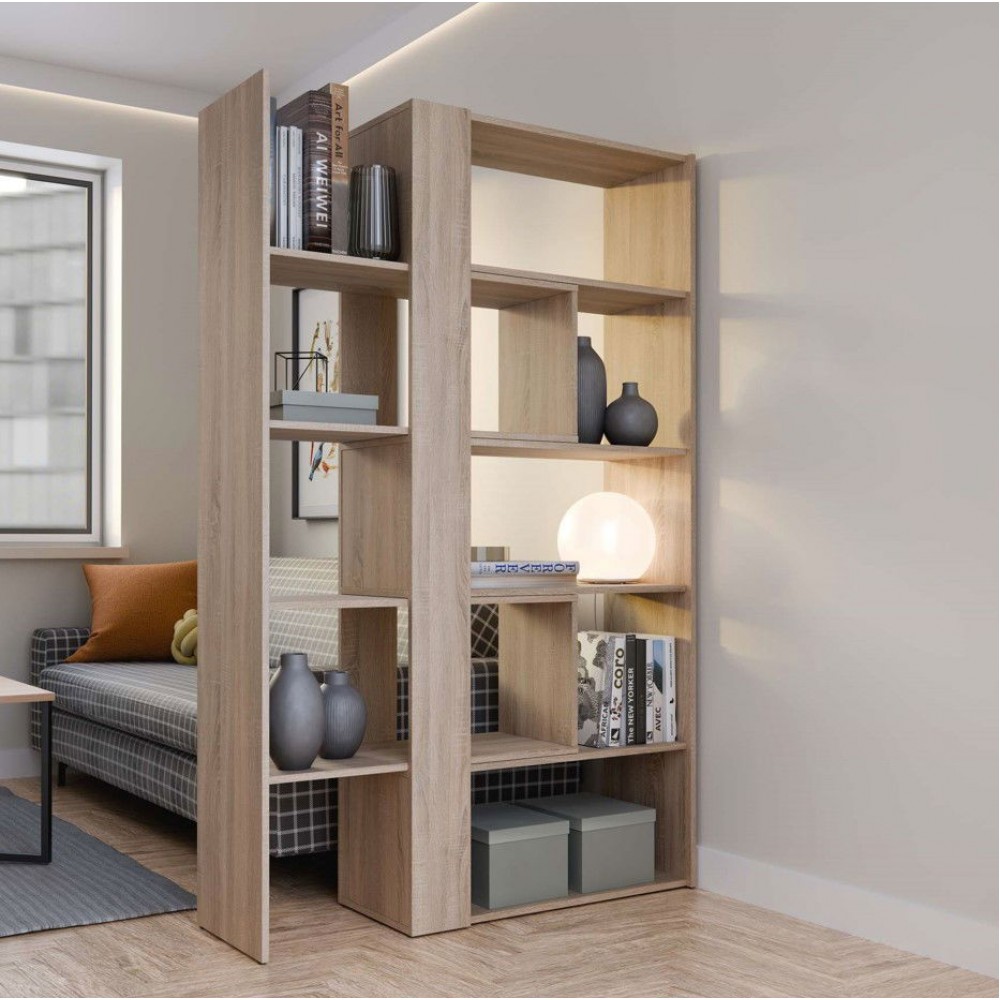 Βιβλιοθήκη Tomus-Sonoma Oak
