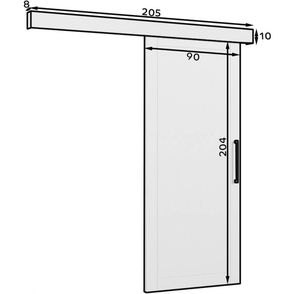 Συρόμενη πόρτα Shiro-Mauro